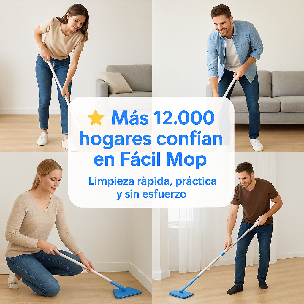 Fregona Giratoria 360º con Mango Telescópico