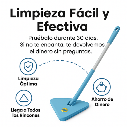 Fregona Giratoria 360º con Mango Telescópico